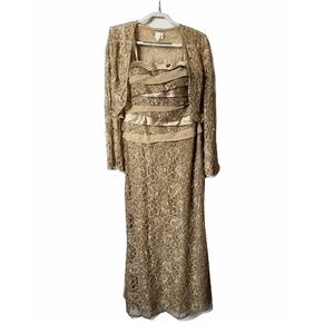 Cassandra Stone Beaded Gown